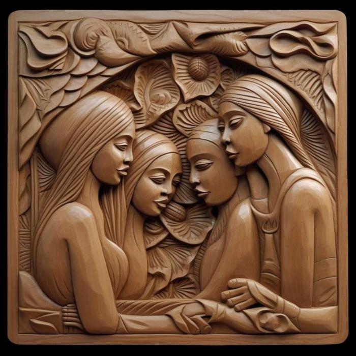 نموذج ثلاثي الأبعاد لآلة CNC 3D Art 